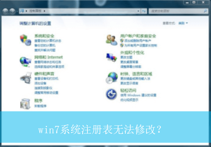 win7系统注册表无法修改？|win7电脑无法修改注册表的解决方法